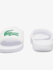 Lacoste Serve Slide Kadın Beyaz Terlik