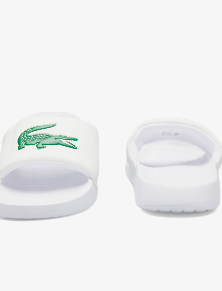 Lacoste Serve Slide Kadın Beyaz Terlik