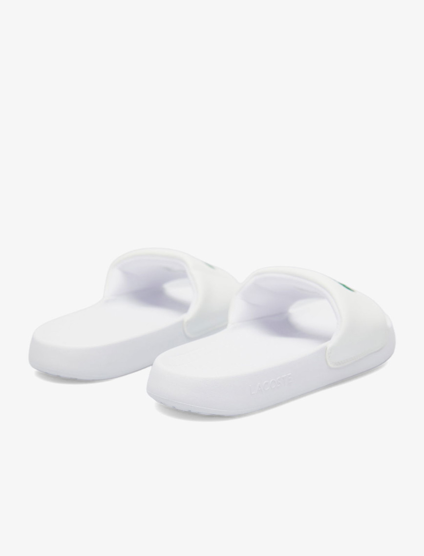 Lacoste Serve Slide Kadın Beyaz Terlik