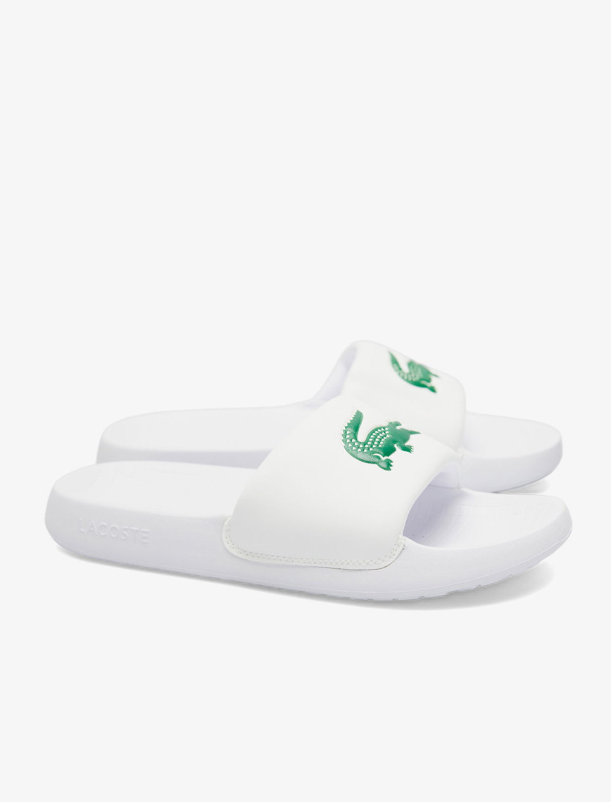 Lacoste Serve Slide 1.0 Erkek Beyaz Terlik Lacoste Serve Slide 1.0 Erkek Beyaz Terlik