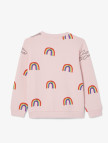 Lacoste Çocuk Bisiklet Yaka Desenli Pembe Sweatshirt Lacoste Çocuk Bisiklet Yaka Desenli Pembe Sweatshirt