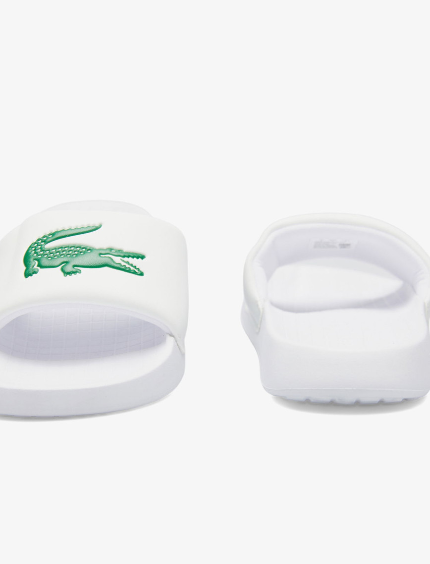 Lacoste Serve Slide 1.0 Erkek Beyaz Terlik Lacoste Serve Slide 1.0 Erkek Beyaz Terlik