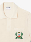 Lacoste Erkek Kısa Kollu Polo Yaka Krem Triko Lacoste Erkek Kısa Kollu Polo Yaka Krem Triko