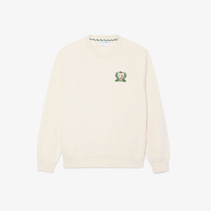 Lacoste Erkek Classic Fit Bisiklet Yaka Krem Sweatshirt Lacoste Erkek Classic Fit Bisiklet Yaka Krem Sweatshirt