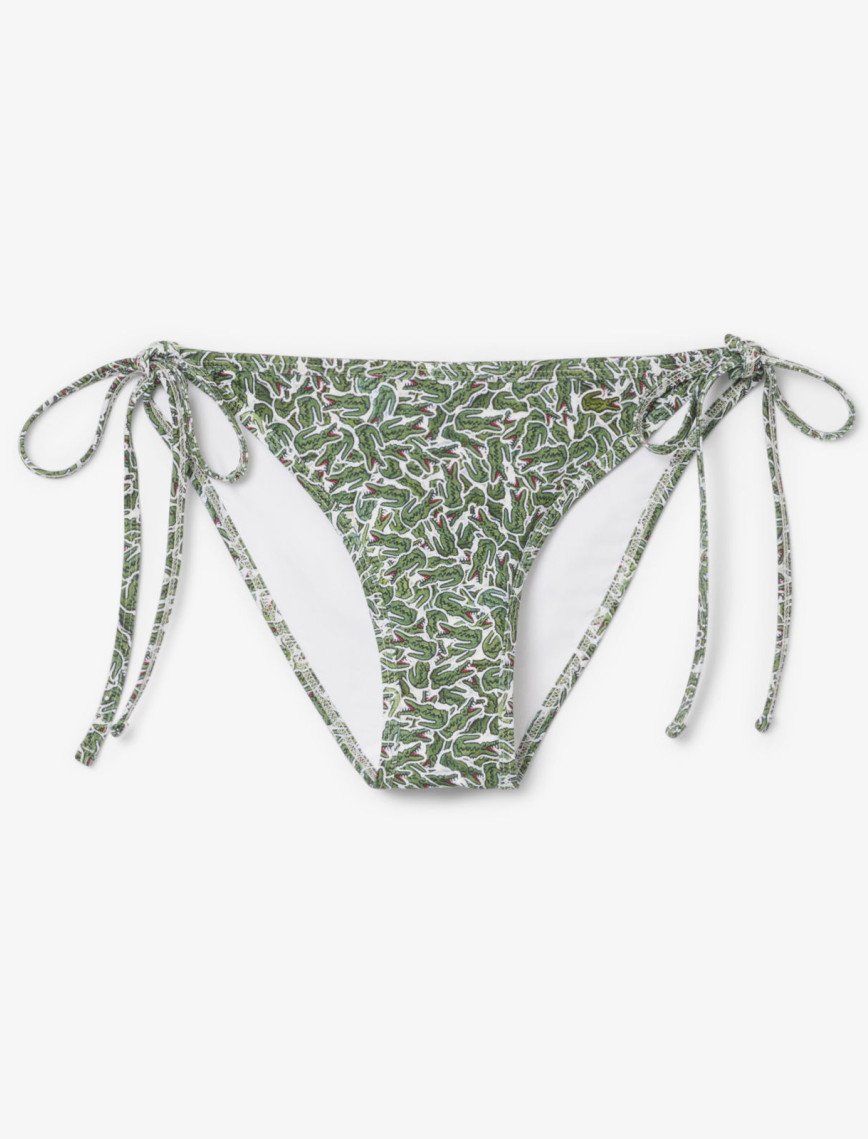 Lacoste Kadın Baskılı Yeşil Bikini Altı Lacoste Kadın Baskılı Yeşil Bikini Altı