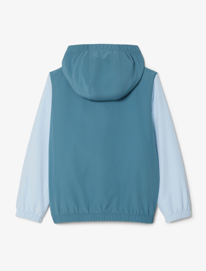 Lacoste Çocuk Kapüşonlu Renk Bloklu Lacivert Ceket Lacoste Çocuk Kapüşonlu Renk Bloklu Lacivert Ceket