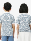 Lacoste Çocuk Baskılı Mavi Polo Lacoste Çocuk Baskılı Mavi Polo