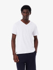 Lacoste Erkek Slim Fit Kısa Kollu V Yaka 3'lü Beyaz Pijama Üstü Lacoste Erkek Slim Fit Kısa Kollu V Yaka 3'lü Beyaz Pijama Üstü