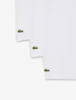 Lacoste Erkek Slim Fit Kısa Kollu V Yaka 3'lü Beyaz Pijama Üstü Lacoste Erkek Slim Fit Kısa Kollu V Yaka 3'lü Beyaz Pijama Üstü