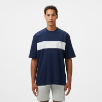 Lacoste Erkek Bisiklet Yaka Baskılı Lacivert T-Shirt Lacoste Erkek Bisiklet Yaka Baskılı Lacivert T-Shirt