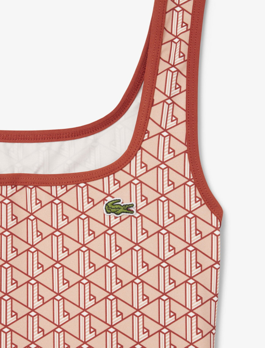 Lacoste Kadın Monogram Kırmızı Mayo Lacoste Kadın Monogram Kırmızı Mayo