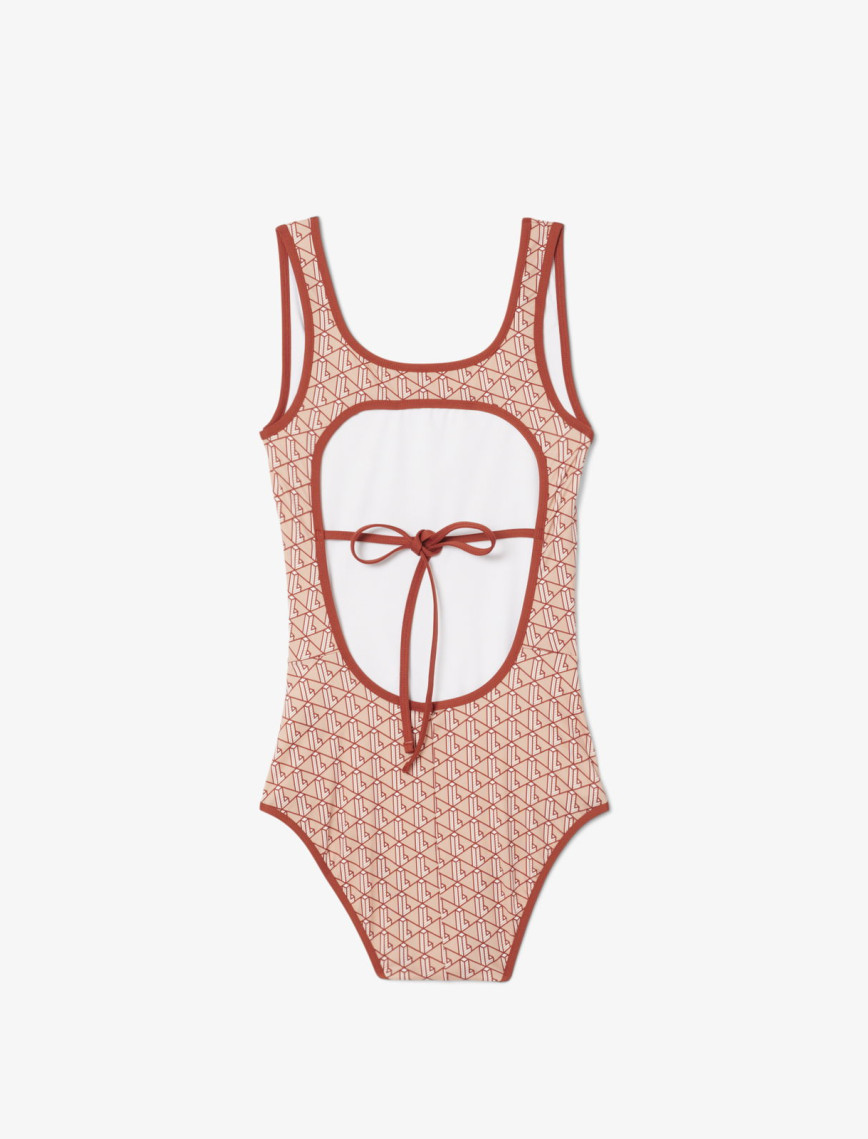 Lacoste Kadın Monogram Kırmızı Mayo Lacoste Kadın Monogram Kırmızı Mayo