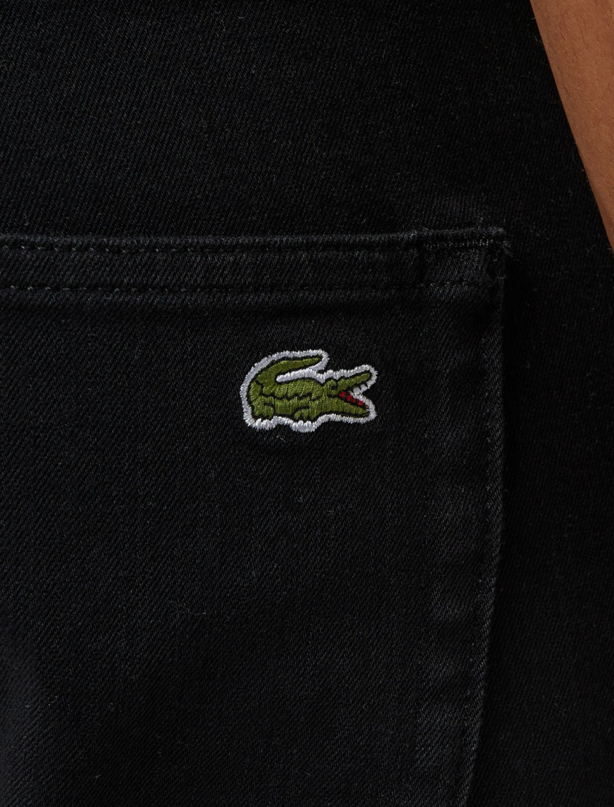Lacoste Erkek Classic Fit Siyah Jean Pantolon Lacoste Erkek Classic Fit Siyah Jean Pantolon