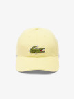 Lacoste Unisex Baskılı Sarı Şapka Lacoste Unisex Baskılı Sarı Şapka