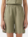 Lacoste Kadın Regular Fit Haki Bermuda Şort Lacoste Kadın Regular Fit Haki Bermuda Şort
