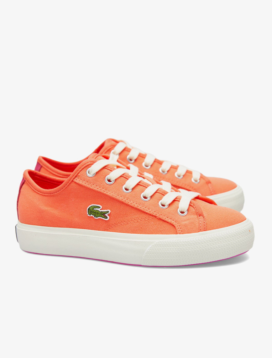 Lacoste Backcourt Kadın Turuncu Sneaker Lacoste Backcourt Kadın Turuncu Sneaker