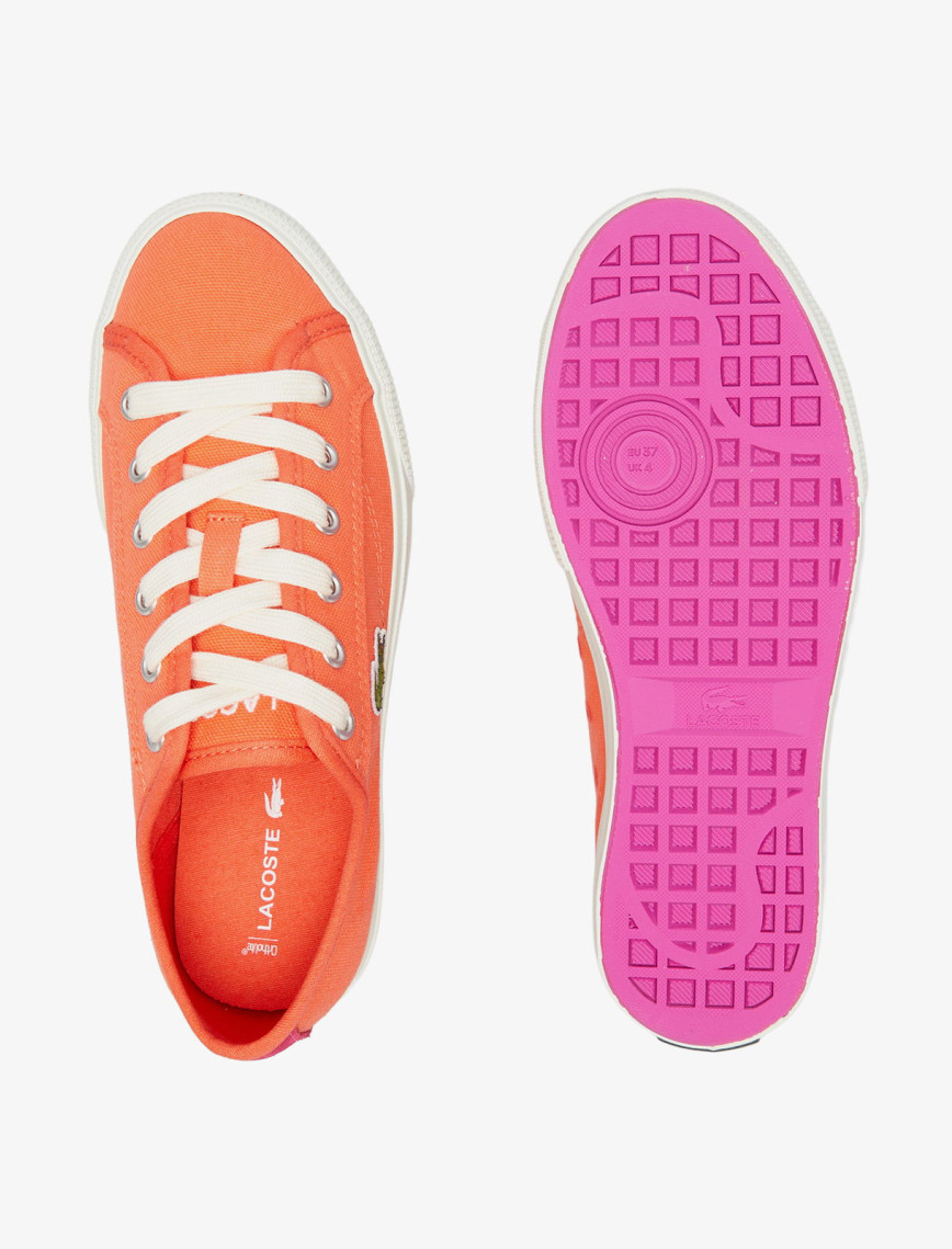 Lacoste Backcourt Kadın Turuncu Sneaker Lacoste Backcourt Kadın Turuncu Sneaker