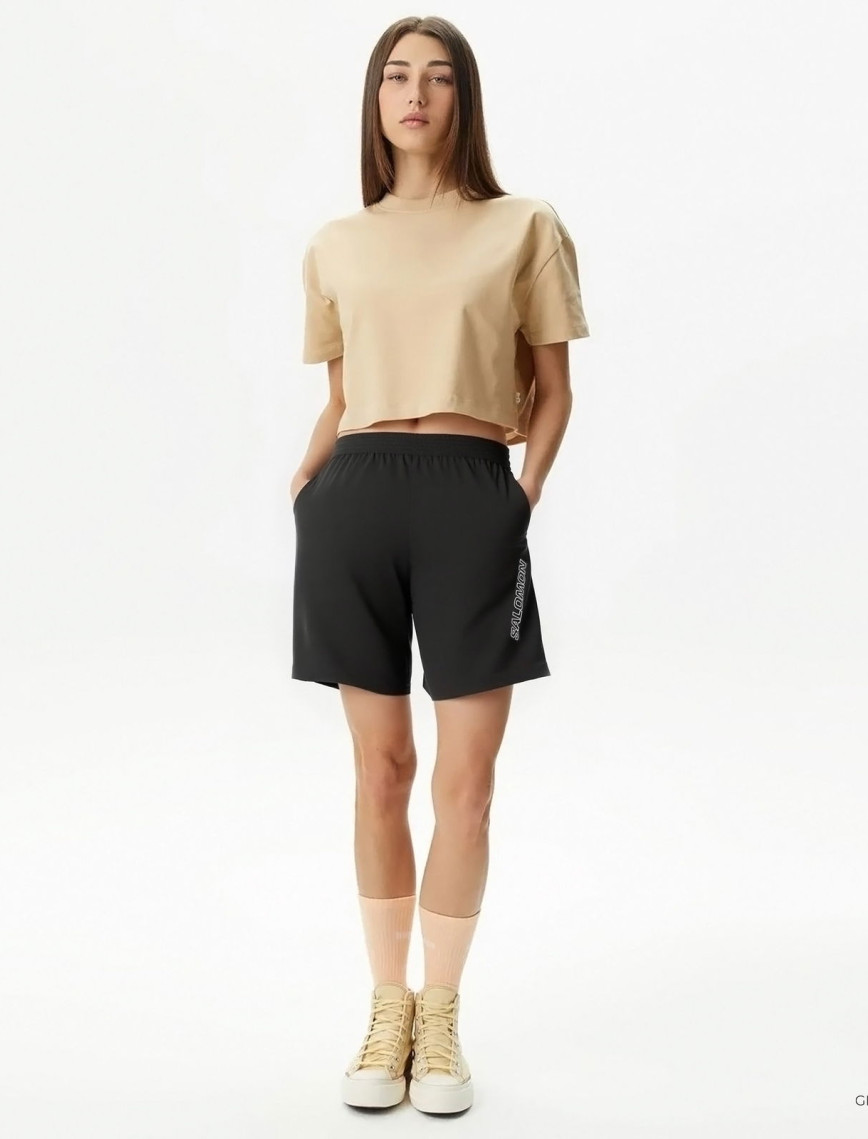 Salomon Bonatti Trail Kadın Siyah Antrenman Şortu Salomon Bonatti Trail Kadın Siyah Antrenman Şortu