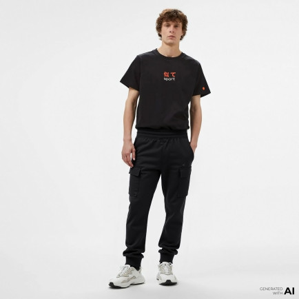 Energetics Kool Unisex Siyah Günlük Eşofman Altı Energetics Kool Unisex Siyah Günlük Eşofman Altı