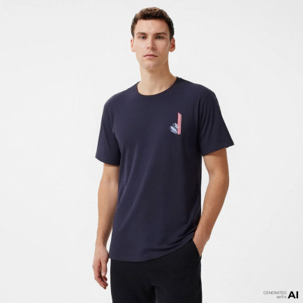 Converse Erkek Baskılı Siyah T-Shirt Converse Erkek Baskılı Siyah T-Shirt