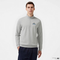 Converse Erkek Loose Fit Yarım Fermuarlı Gri Sweatshirt Converse Erkek Loose Fit Yarım Fermuarlı Gri Sweatshirt