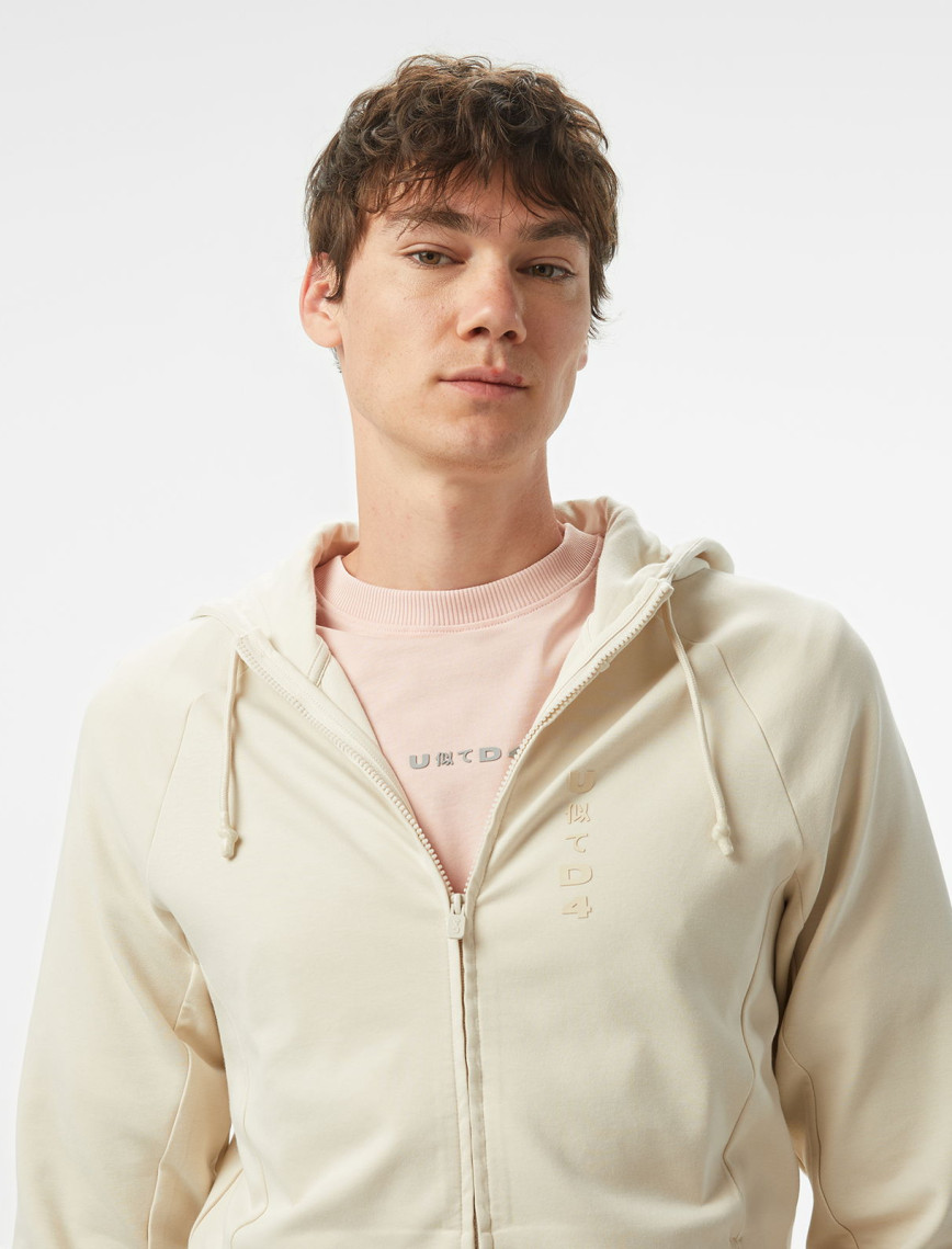 UNITED4 Erkek Krem Eşofman Üstü UNITED4 Erkek Krem Eşofman Üstü