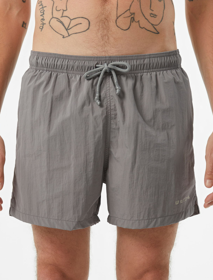 UNITED4 Erkek Gri Mayo Şort