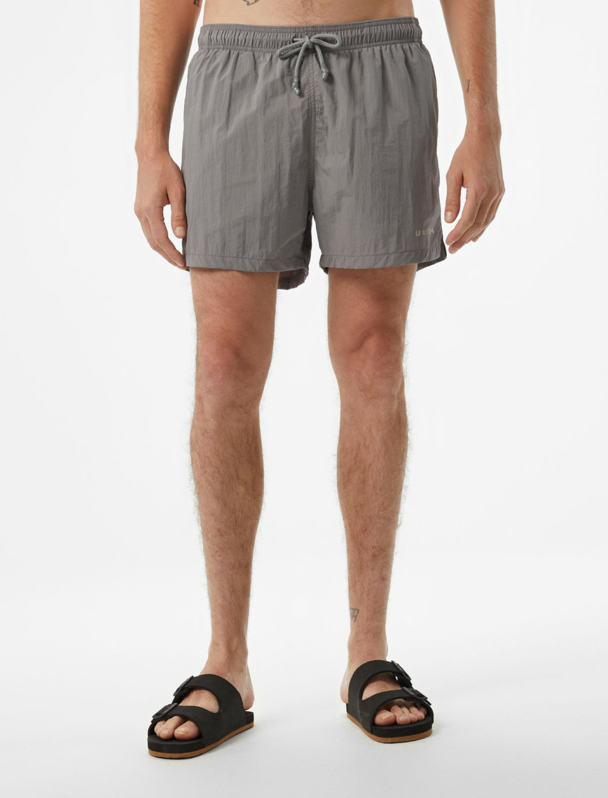 UNITED4 Erkek Gri Mayo Şort