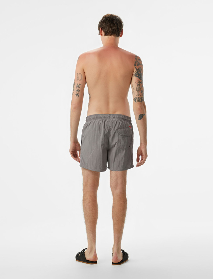 UNITED4 Erkek Gri Mayo Şort
