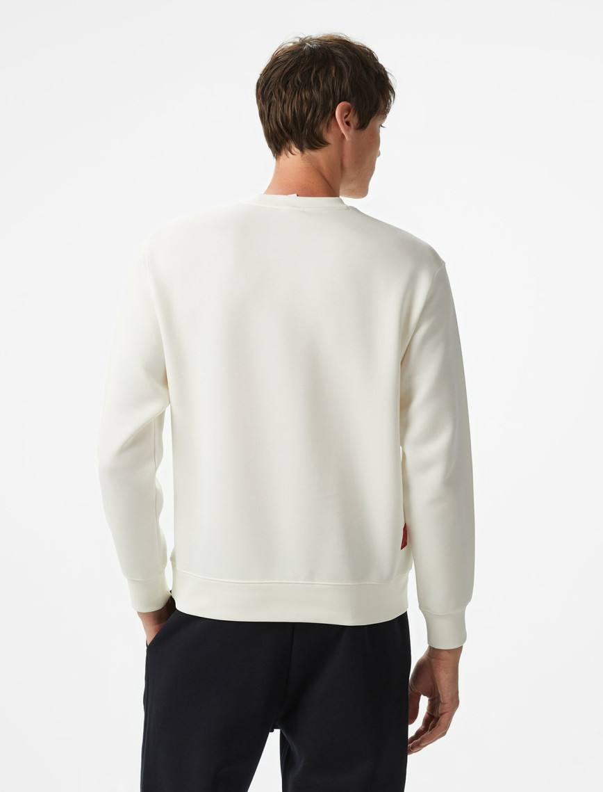 Anta CNY Good Luck Erkek Bej Sweatshirt Anta CNY Good Luck Erkek Bej Sweatshirt