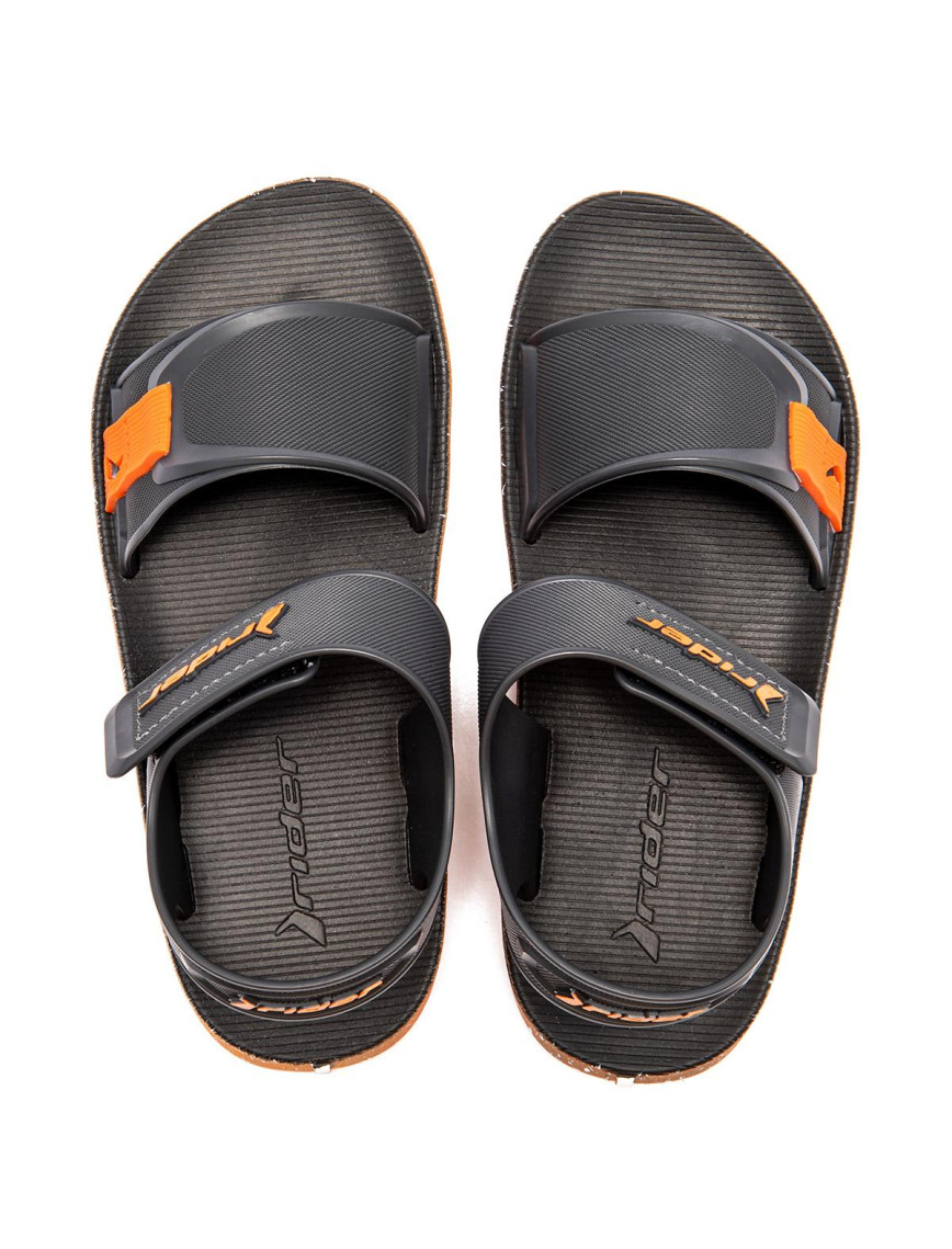 Kick Çocuk Sandalet Siyah-Turuncu 28/38 Kick Çocuk Sandalet Siyah-Turuncu 28/38