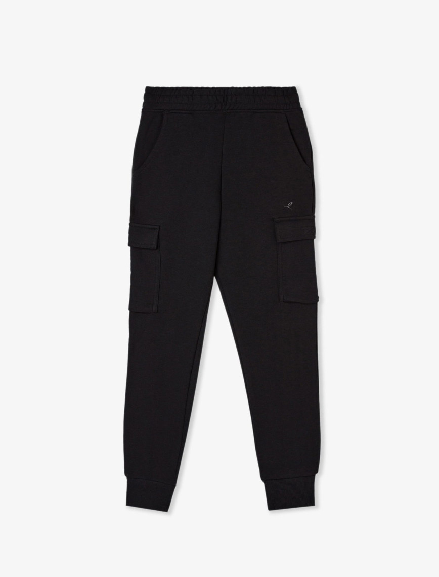 Energetics Kool Unisex Siyah Günlük Eşofman Altı Energetics Kool Unisex Siyah Günlük Eşofman Altı