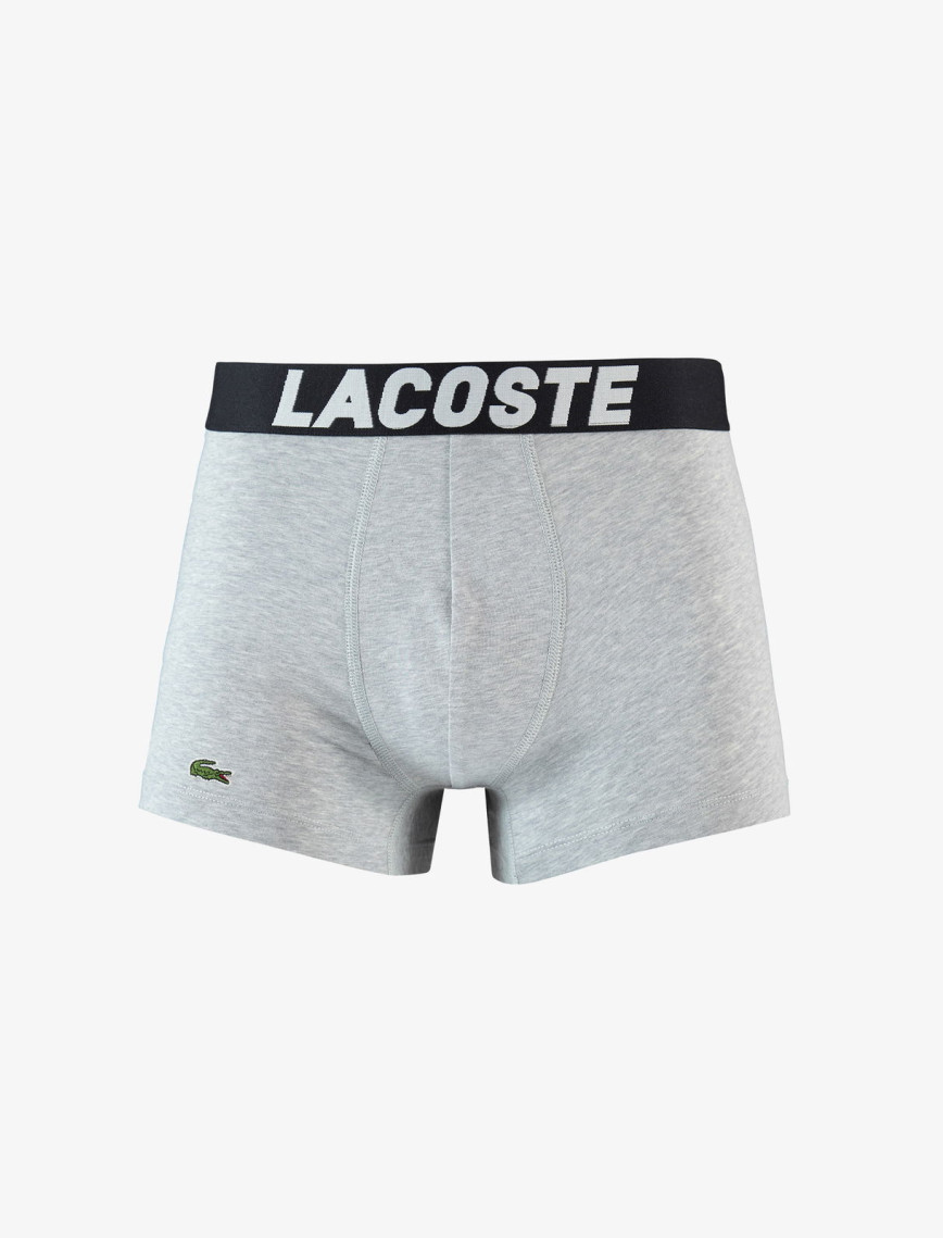 Lacoste Classic Erkek Baskılı 3'lü Renkli Boxer Lacoste Classic Erkek Baskılı 3'lü Renkli Boxer