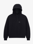Converse Kadın Siyah Yarım Fermuarlı Hoodie