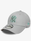 New Era New York Yankees Team Outline 9Forty Unisex Gri Şapka New Era New York Yankees Team Outline 9Forty Unisex Gri Şapka