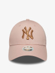 New Era Metallic 9Forty New York Yankees Kadın Pembe Şapka New Era Metallic 9Forty New York Yankees Kadın Pembe Şapka