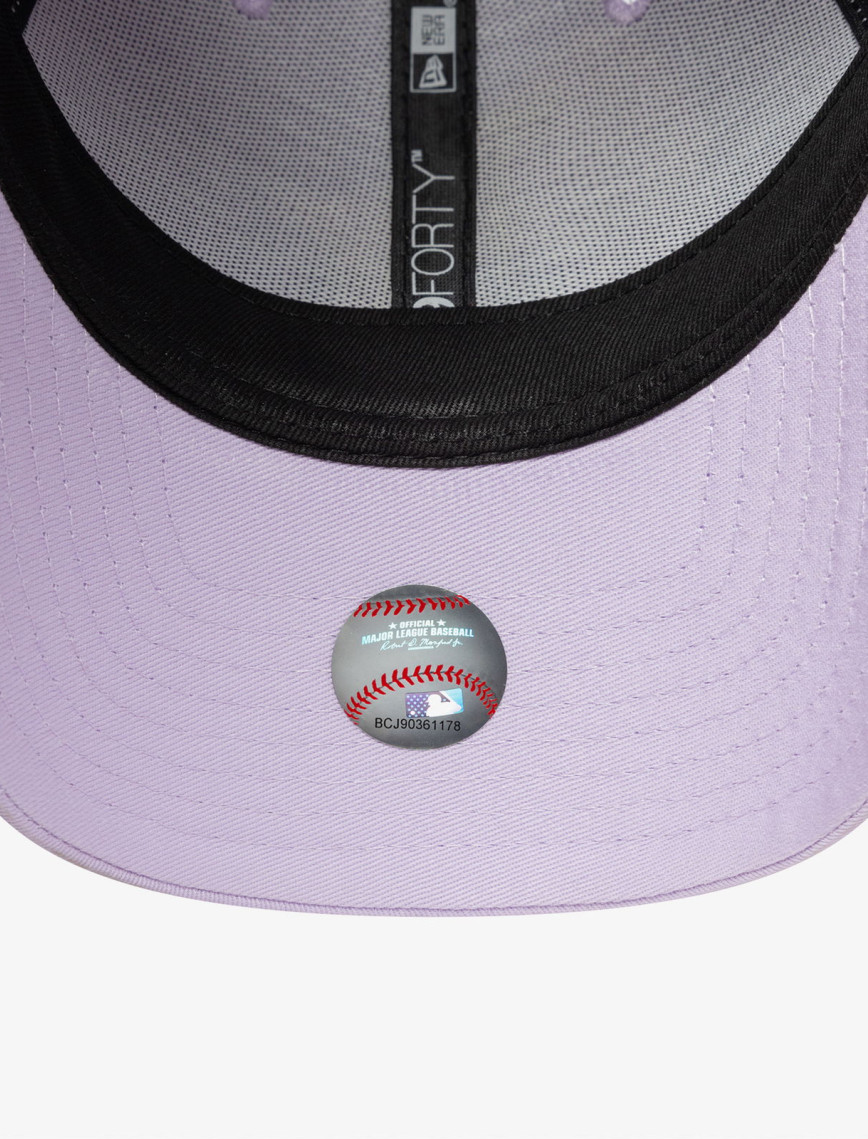 New Era MLB League Essentials LA Dodgers Kadın Mor Şapka