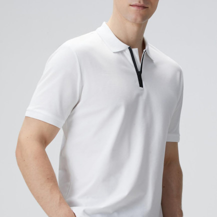 Network Erkek Beyaz Polo T-shirt Network Erkek Beyaz Polo T-shirt