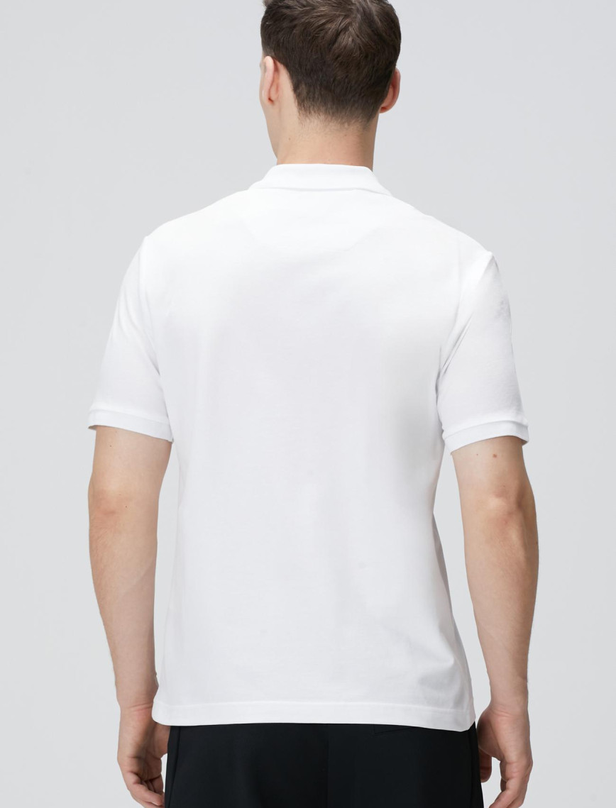 Network Erkek Beyaz Polo T-shirt Network Erkek Beyaz Polo T-shirt