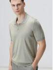 Network Erkek Limited Haki İpek Karışımlı Triko Kazak Network Erkek Limited Haki İpek Karışımlı Triko Kazak