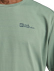 Jack Wolfskin Delgami S|s Erkek Yeşil Tişört