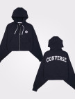 Converse Kadın Krem Fermuarlı Hoodie Converse Kadın Krem Fermuarlı Hoodie
