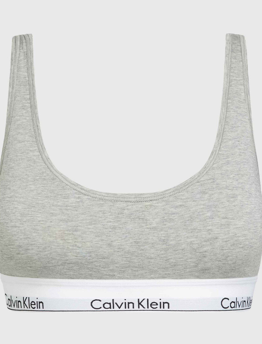 Calvin Klein Modern Ctn Fashion Kadın Gri Bra Calvin Klein Modern Ctn Fashion Kadın Gri Bra