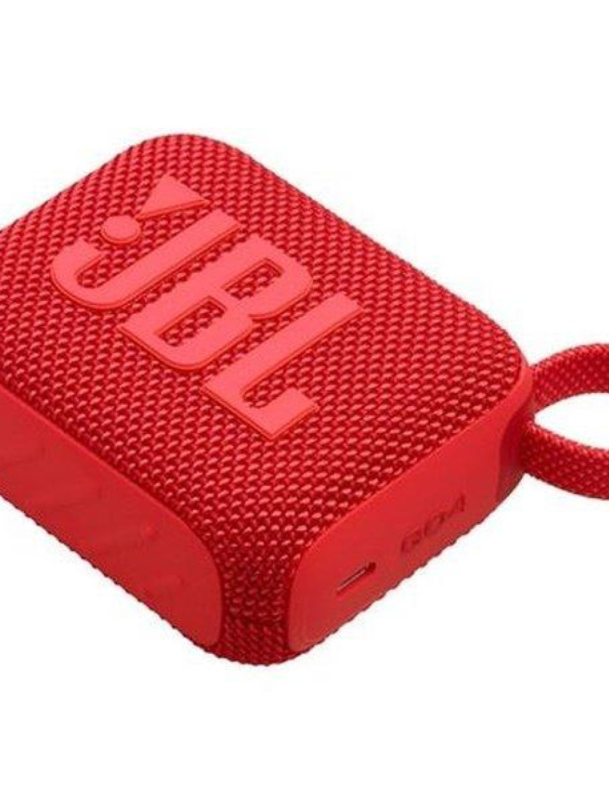 JBL Go4 Bluetooth Hoparlör, IP67 - Kırmızı JBL Go4 Bluetooth Hoparlör, IP67 - Kırmızı