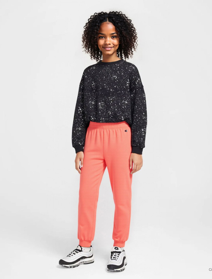 Champion Slim Fleece Jogger Çocuk Turuncu Eşofman Altı Champion Slim Fleece Jogger Çocuk Turuncu Eşofman Altı