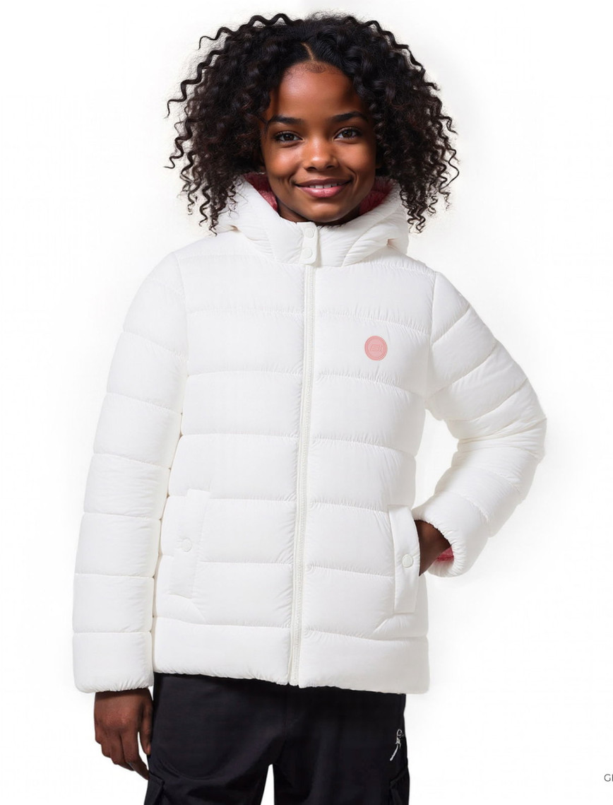 Skechers G Outerwear Padded Çocuk Pembe Ceket Skechers G Outerwear Padded Çocuk Pembe Ceket