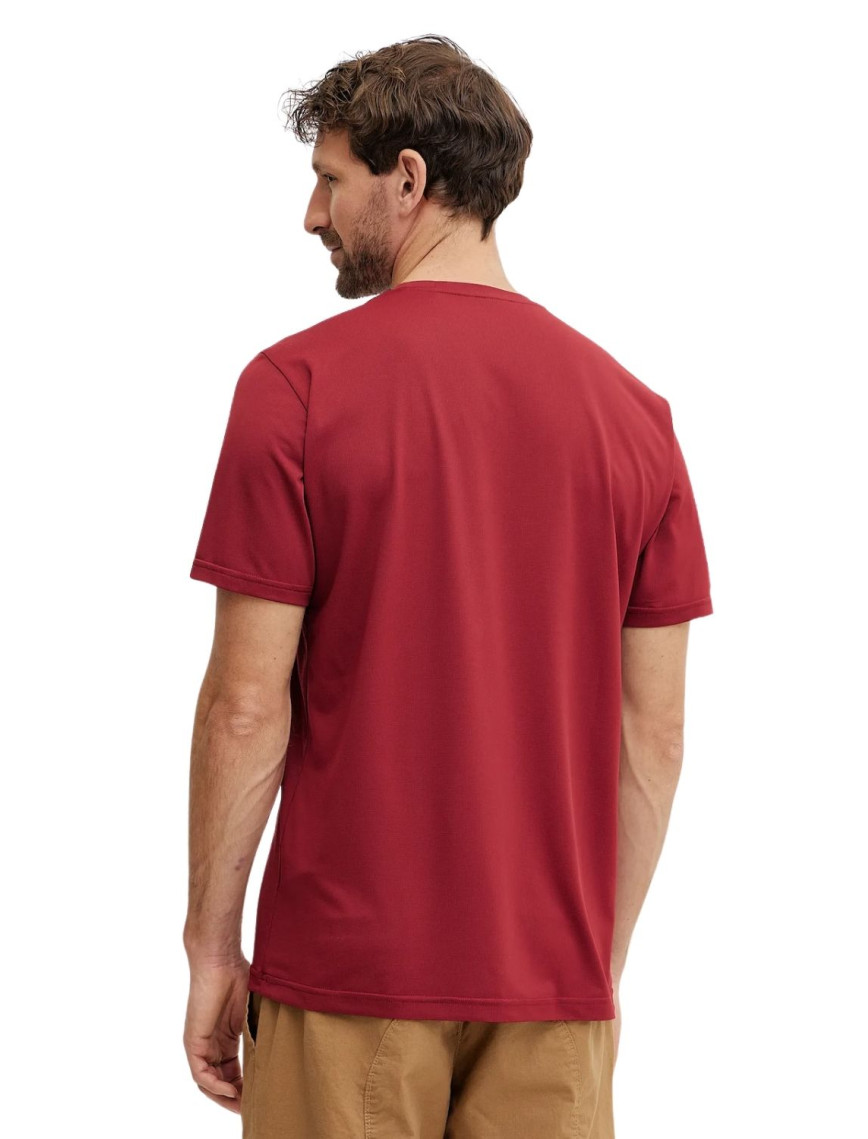 Jack Wolfskin Delgami S|s Erkek Kırmızı Tişört