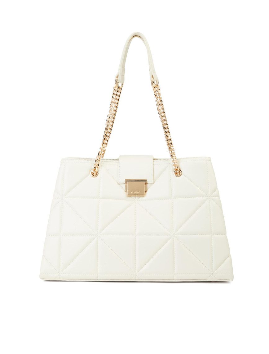 Network Kadın Kırık Beyaz Kapitoneli Çanta Network Kadın Kırık Beyaz Kapitoneli Çanta