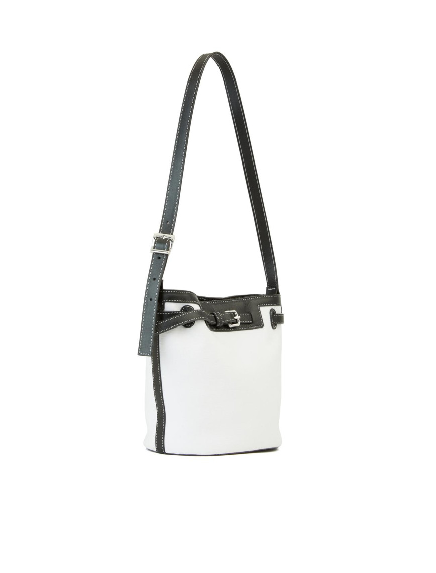 Network Kadın Bej Siyah Deri Çanta Network Kadın Bej Siyah Deri Çanta