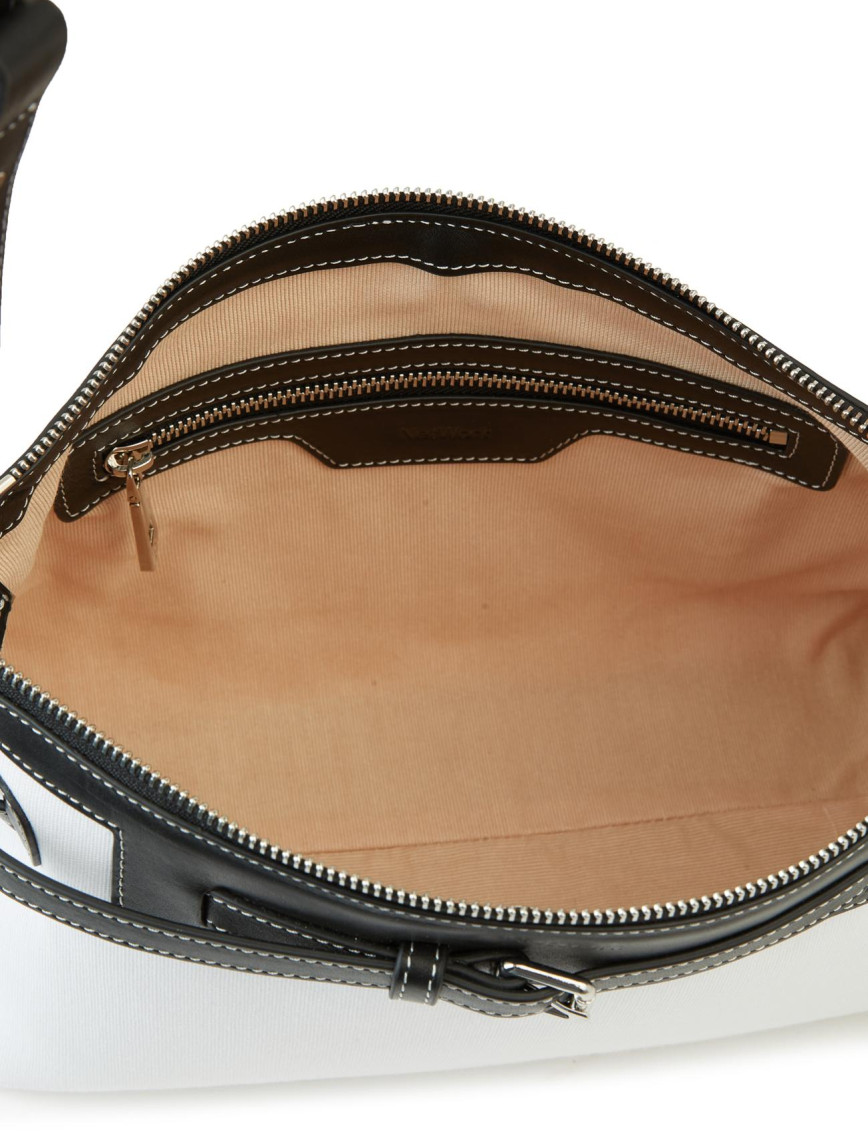 Network Kadın Bej Siyah Deri Çanta Network Kadın Bej Siyah Deri Çanta